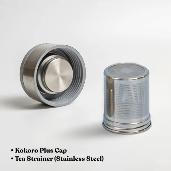 Cap + Stainless Steel Tea strainer (Compatible for Revo One Touch, Kokoro One Touch Plus & Kokoro Plus)